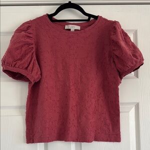 LOFT Women's Textured Top